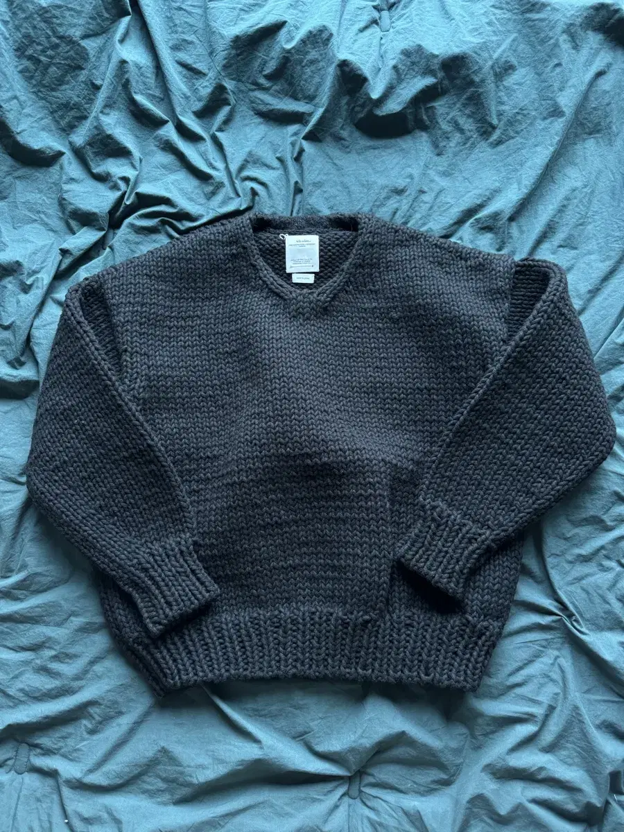 visvim AMPLUS BOATNECK HAND-KNIT トゲトゲしく